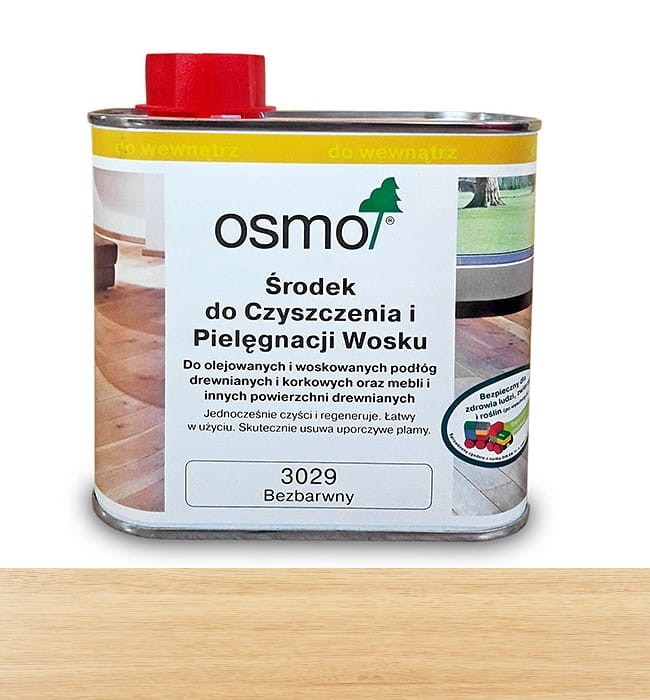 OSMO 3029 Środek do czyszczenia i renowacji wosku BEZBARWNY