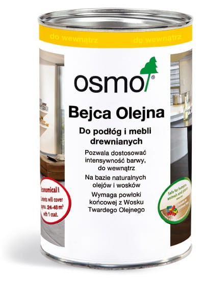 Osmo Bejca Olejna do drewna 2,5L Olej barwiący KOLORY
