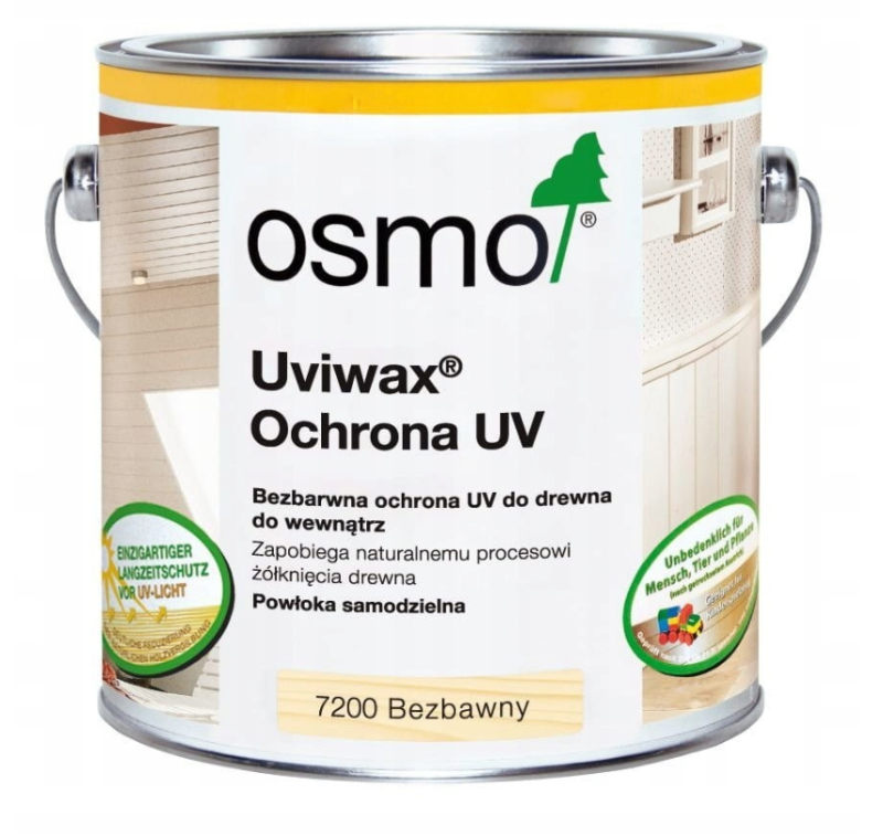 Osmo UVIWAX Perfekcyjna ochrona drewna przed UV 25L