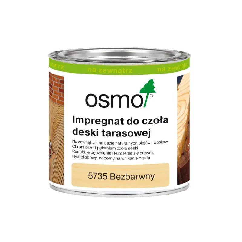 Osmo 5735 Impregnat do Czoła Deski Tarasowej BEZBARWNY