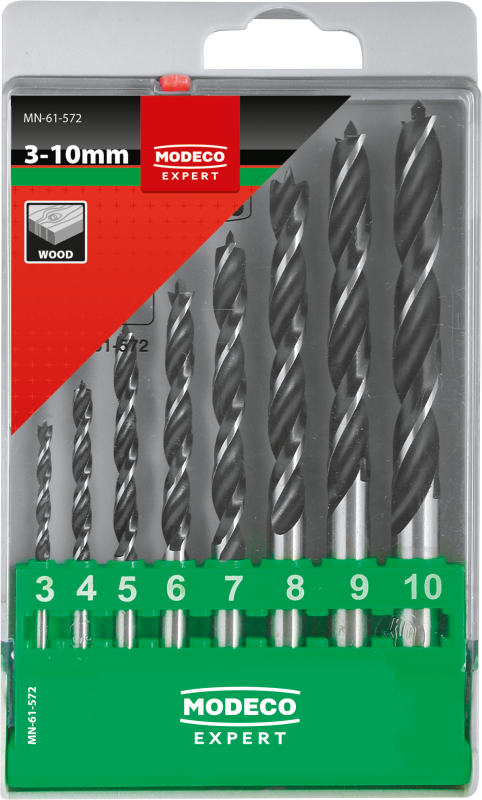 Komplet wierteł do drewna 3-10mm 8szt. MODECO EXPERT.png