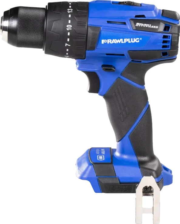 Wiertarko-wkrętarka 18V 60Nm RawlPlug bez akumulatora i ładowarki, walizka RawlCase