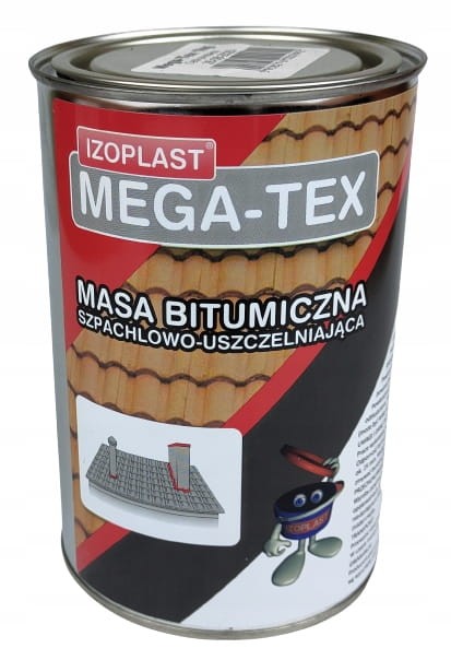 Izoplast MEGA-TEX - Masa bitumiczna na dach na zimno