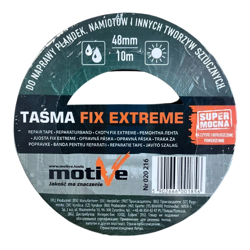 Mocna taśma wodoodporna Motive FIX EXTREME 48mm/10m