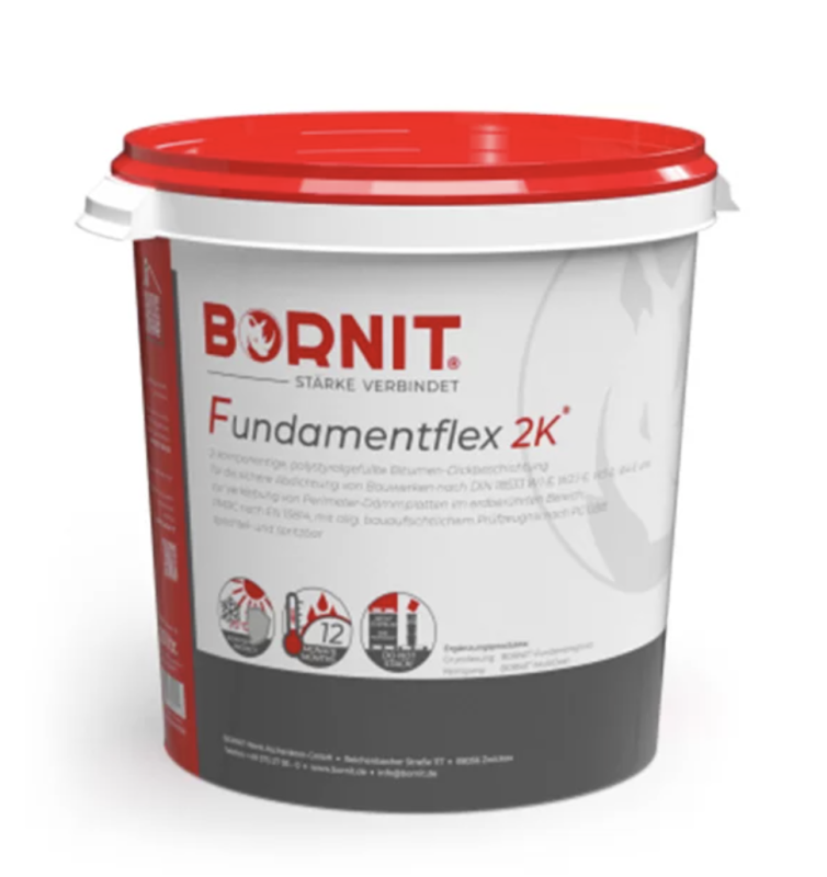 Fundamentflex 2k - Dwuskładnikowa masa bitumiczna Bornit 30L