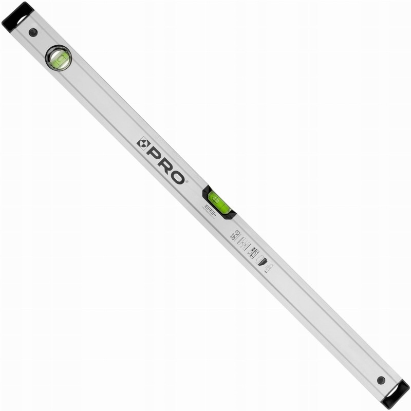 Profesjonalna poziomica libella PRO 80cm z magnesem SREBRNA + GRATIS.jpeg