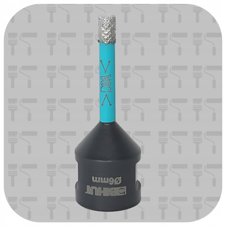 Otwornica Diamentowa BIHUI TURBO Wytrzymała Precyzyjna Gwint M14 6mm