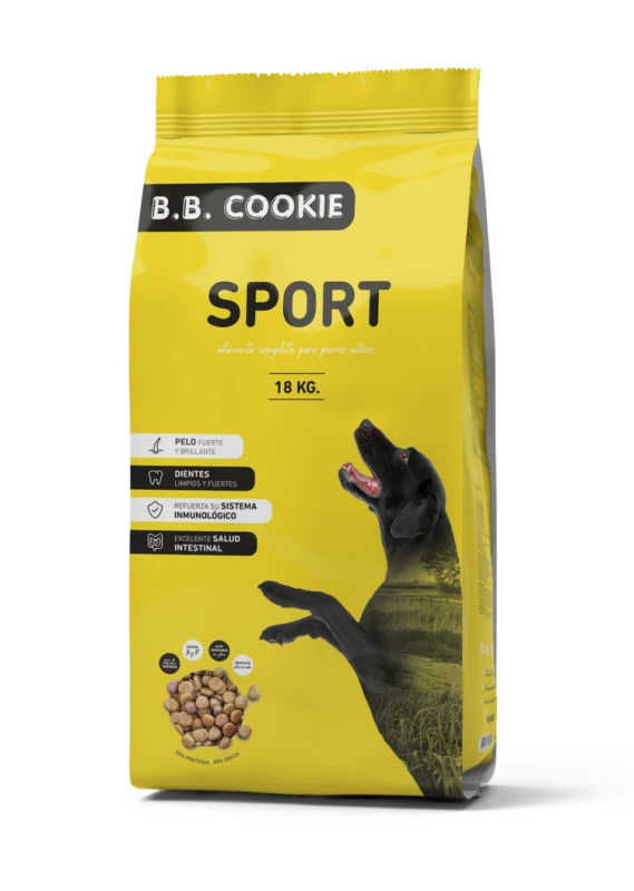 B.B. COOKIE SPORT dla psów aktywnych 18 KG