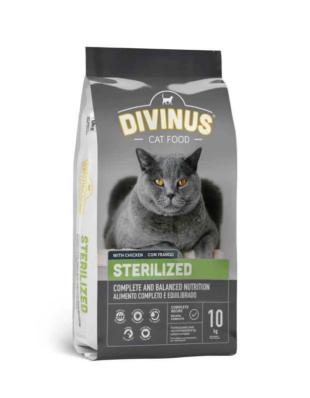 Divinus Cat Sterilized dla kotów sterylizowanych 10kg