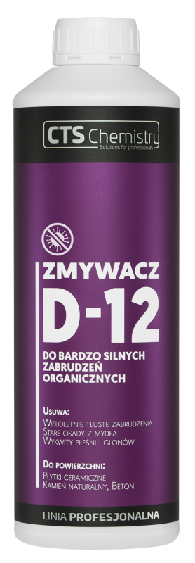 CTS Chemistry Zmywacz silnych zabrudzeń D-12 1L