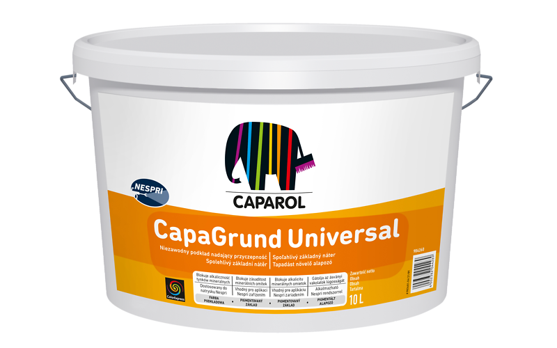 Caparol CapaGrund Universal Farba GRUNTUJĄCA do ścian, elewacji