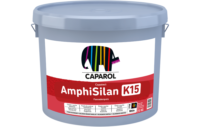 Caparol AmphiSilan-Fassadenputz Tynk silikonowy, dekoracyjny 25kg