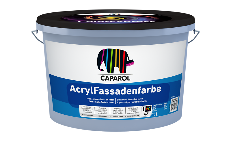 Caparol AcrylFassadenfarbe farba dyspersyjna, fasadowa, ochronna 10L