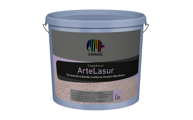 Caparol Capadecor Arte-Lasur LAZURA DEKORACYJNA do wnętrz