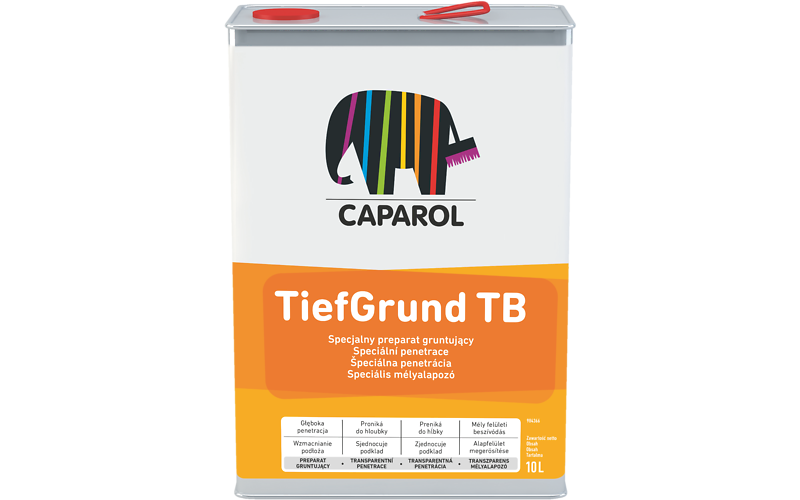 Caparol Tiefgrund TB GRUNT do powierzchni GIPSOWYCH 10L