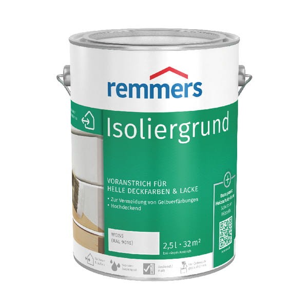 REMMERS Isoliergrund IZOLANT DO DREWNA pod Farbę Kryjącą BIAŁY