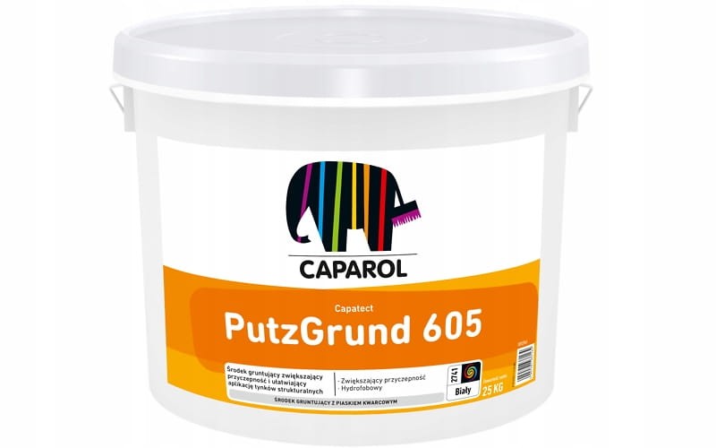 Caparol PUTZGRUND 605 GRUNT pod tynk FARBA gruntująca 25kg