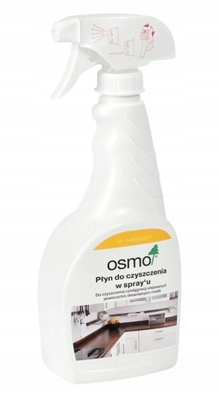 Osmo 8026 Spray PŁYN do DREWNA do czyszczenia powłok olejowoskowanych 0,5L