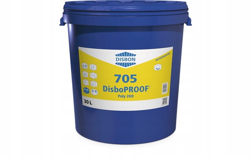 Caparol DisboPROOF MASA BITUMICZNA elastyczna 705 Poly 2KD CZARNA 30L