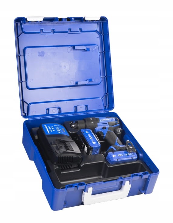 Zestaw WIERTARKO-WKRĘTARKA 70nm 18V RawlPlug | 2 akumulatory | ładowarka