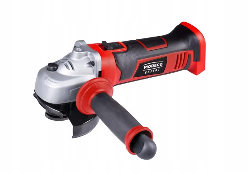 Szlifierka kątowa budowlana akumulatorowa MODECO EXPERT System 18V tarcza 115mm