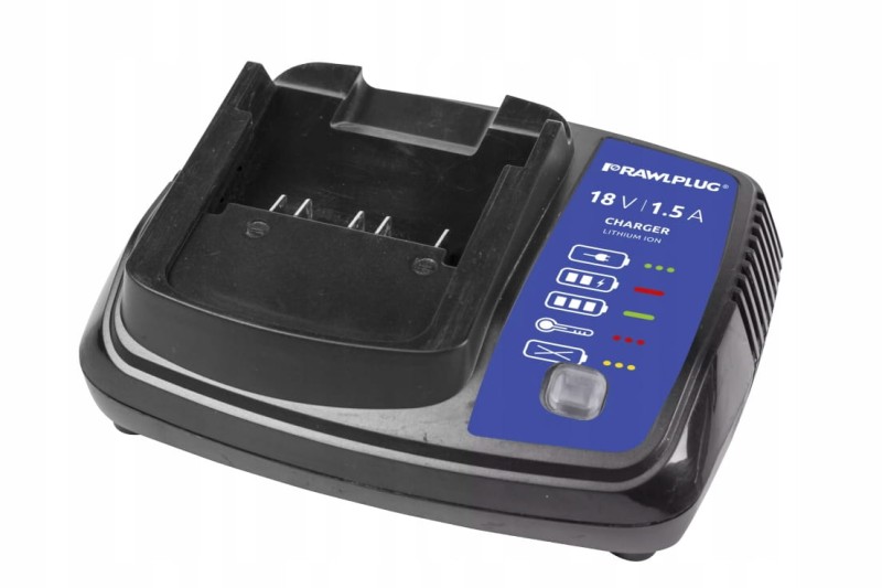 ŁADOWARKA 1,5Ah do elektronarzędzi UNIWERSALNA RawlPlug 18V