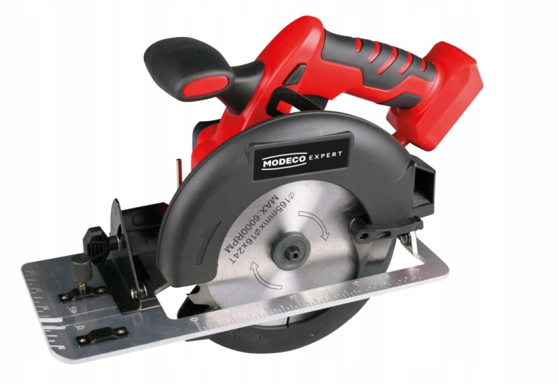 Pilarka, piła tarczowa akumulatorowa z prowadnicą 165mm MODECO EXPERT System 18V