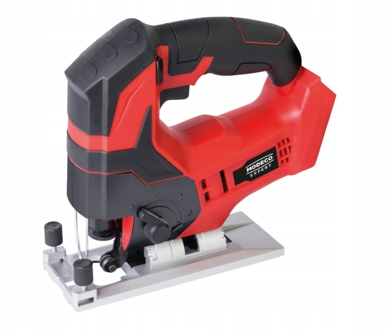Wyrzynarka z prowadnicą akumulatorową MODECO EXPERT głęb.80mm suw25,4mm System 18V