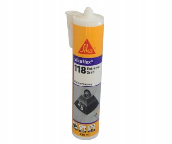 Sika Sikaflex 118 KLEJ MONTAŻOWY mocny do BETONU do KAMIENIA 290ml