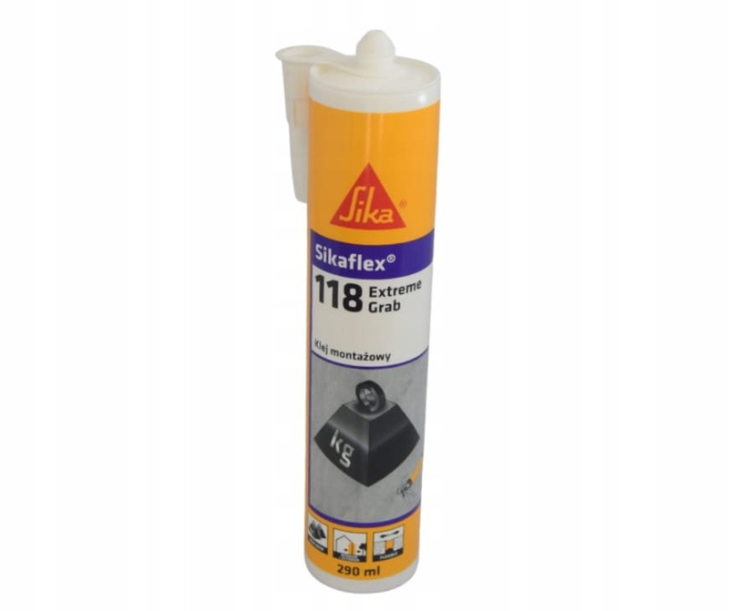 Sika Sikaflex 118 KLEJ MONTAŻOWY mocny do BETONU do KAMIENIA 290ml