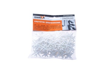 Krzyżyki dystansowe glazurnicze 2,5mm Motive 150szt.