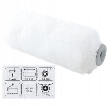 Wkład (zapas) Motive wałek White FIBRA 10cm/6mm 2szt.