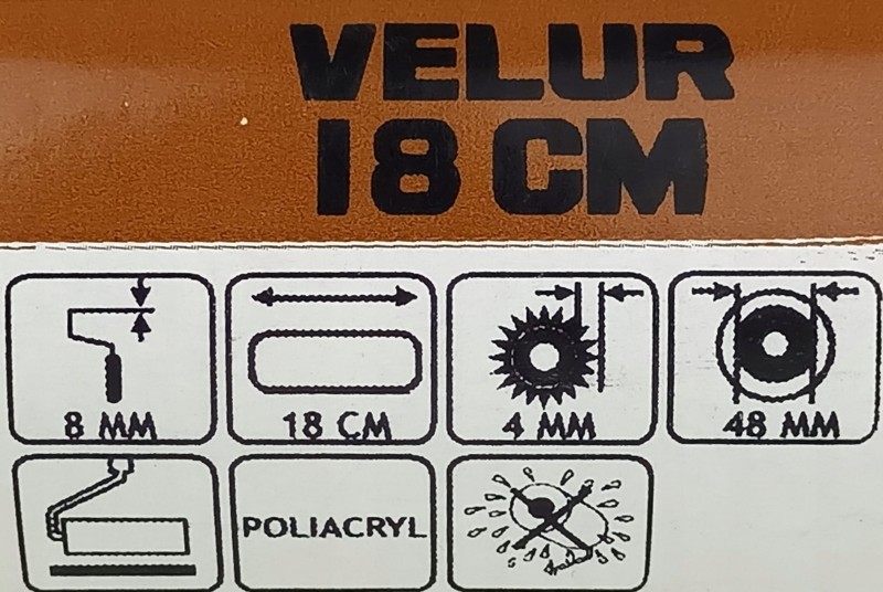 Wkład (zapas) do wałka welurowy Motive 18cm