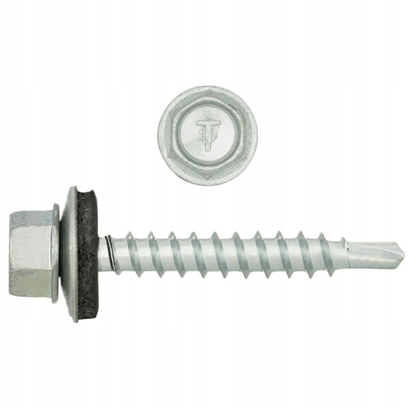 Wkręt samowiercący farmerski Koelner 4,8x35mm grafitowy 250szt. RAL 7024