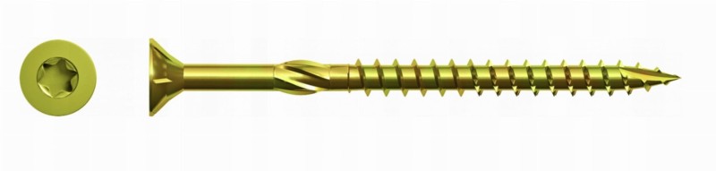 Wkręty konstrukcyjne do drewna RawlPlug 6x40mm 100szt.