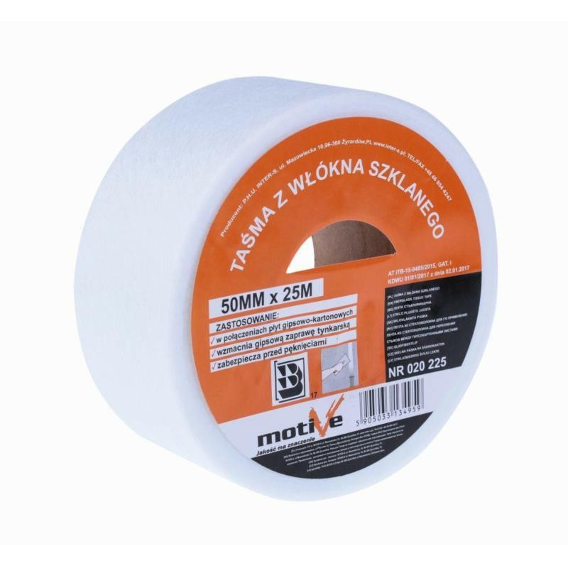 Taśma z włókna szklanego Motive 50mm x 25m