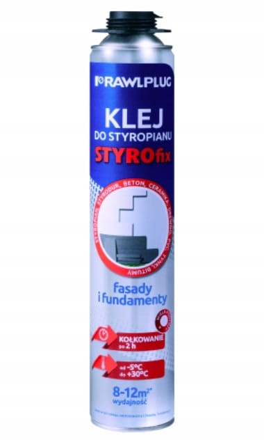 Pianka Klej do styropianu STYROfix Rawlplug 750ml