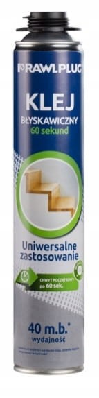 Klej uniwersalny błyskawiczny RawlPlug 750ml 60 sekund