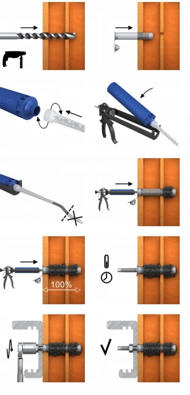 Kotwa chemiczna RawlPlug R-KEM-II-300 300ml