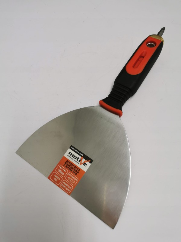 Szpachelka nierdzewna z bitem 150mm Motive