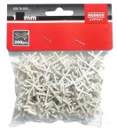 Krzyżyki dystansowe do glazury MODECO EXPERT 1,0mm 200szt.