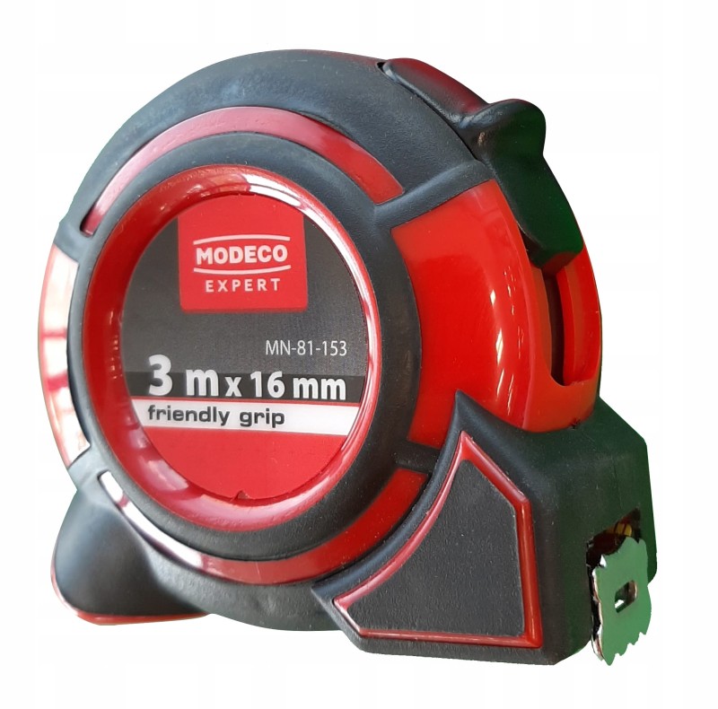 Profesjonalna miara zwijana MODECO EXPERT Friendly Grip 3m