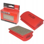 Gąbka, kostka diamentowa do płytek, gresu, granitu P120 MODECO EXPERT