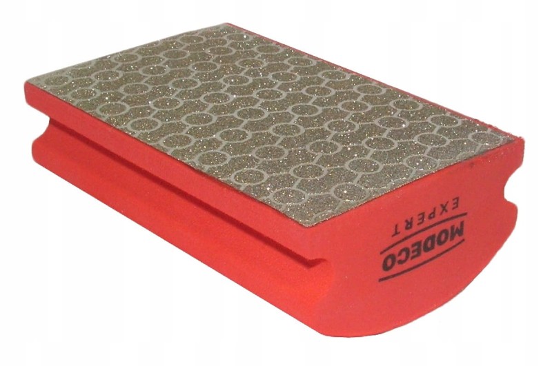 Gąbka, kostka diamentowa do płytek, gresu, granitu P120 MODECO EXPERT