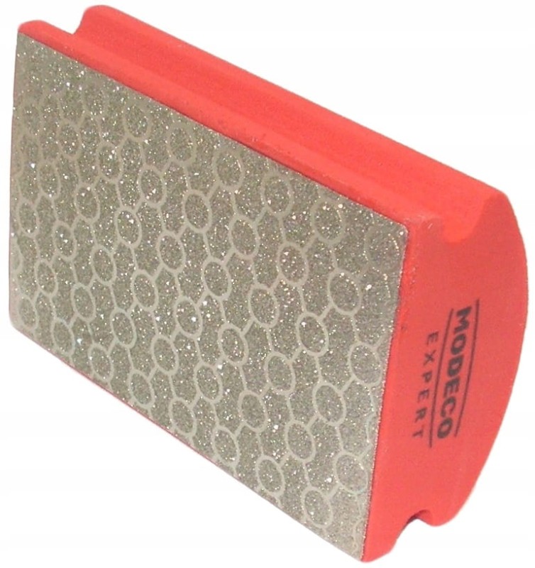 Gąbka, kostka diamentowa do płytek, gresu, granitu P120 MODECO EXPERT