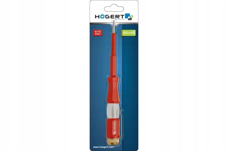 Próbnik, wskaźnik napięcia Hogert 140mm 100-500V