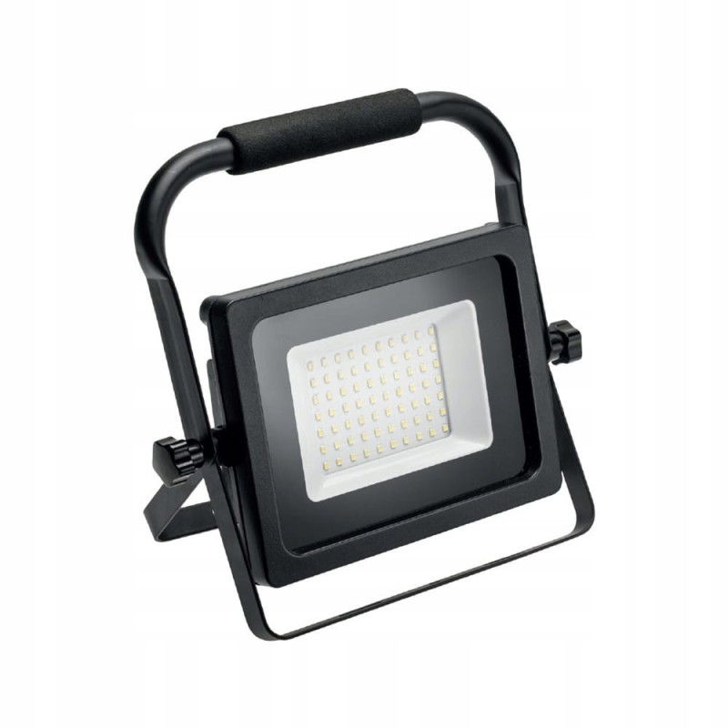 Naświetlacz przenośny LED iNEXT 50W 4000lm 6400K BIAŁY ZIMNY