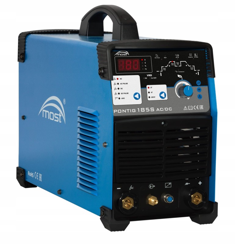 Spawarka inwertorowa MOST PONTIG 185S AC/DC 5-180A