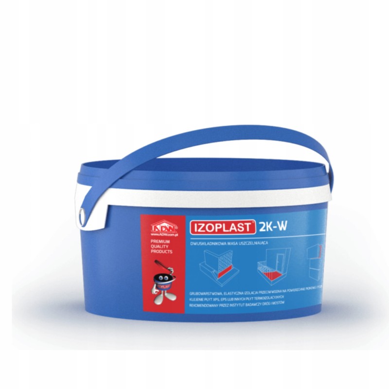 Izoplast 2K-W Dwuskładnikowa masa asfaltowa, izolacja 32kg
