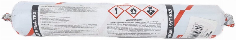 Izoplast MEGA-TEX Kiełbasa 600ml - Masa bitumiczna na dach na zimno